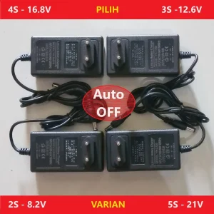 Adaptor Spesial Battery Charger 18650 Arus Cas baterai 2S 3S 4S 5S